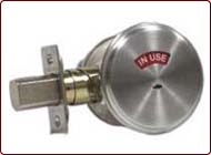 ADA compliant restroom lock