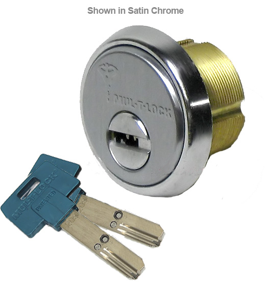 Mul-T-Lock 1-1/4 Inch Mortise Cylinder