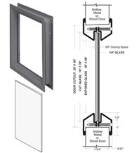 20 x 60 Lite Kit with Tempered Glass, NGP L-FRA100-20x60-Tempered