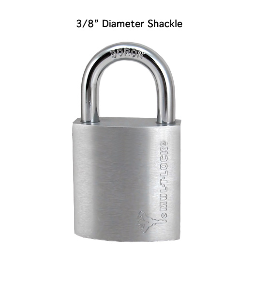 Brass Padlock With 3/8 Shackle