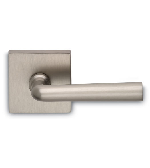 Solid Brass Chic Lever with Square Rose