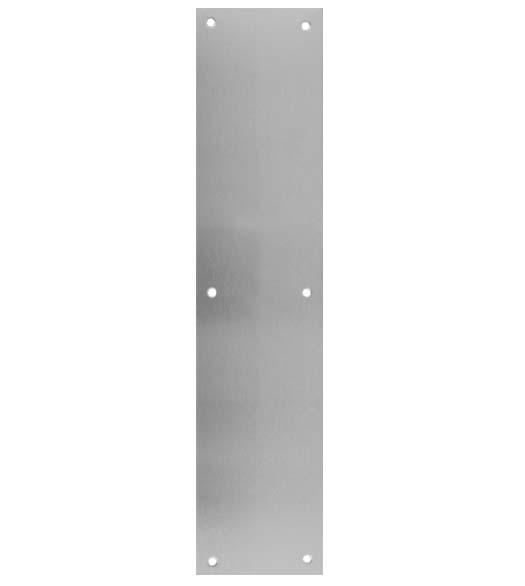 3 x 15 Narrow Push Plate