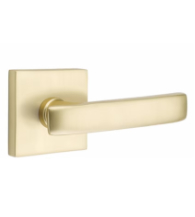 Geneva Lever with Square Rose, Emtek 5050GV