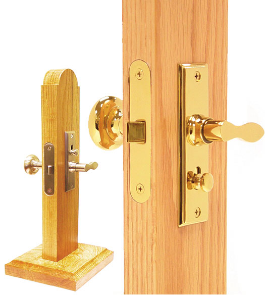 Brass Screen Door Latch Mortise Lock
