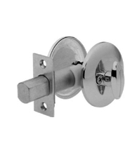 Single Sided Deadbolt With Blank Exterior Plate, Kwikset 667