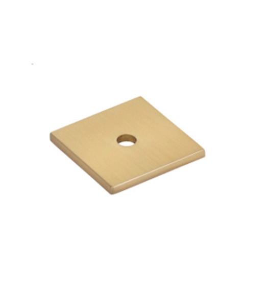 Decorative Square Backplate for Cabinet Knob