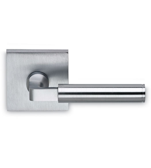 Metro Door Lever with Square Rose