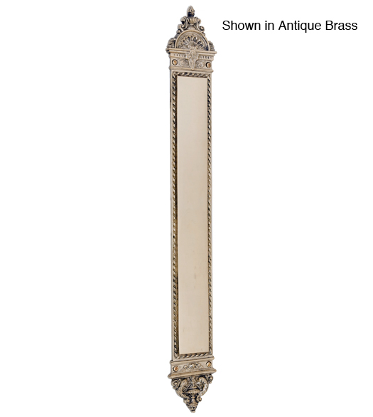Decorative 3 x 23 Door Push Plate