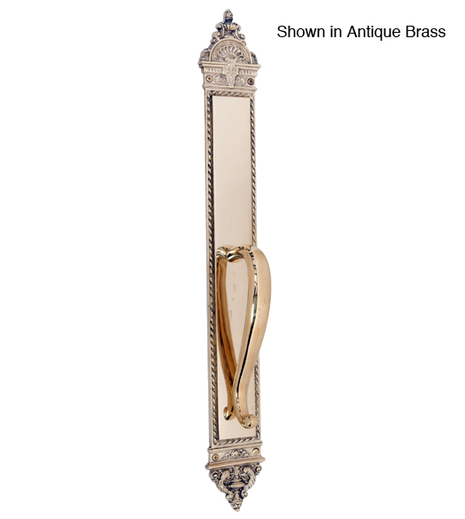 A04-P6601, Decorative 3 x 23 Door Pull Plate