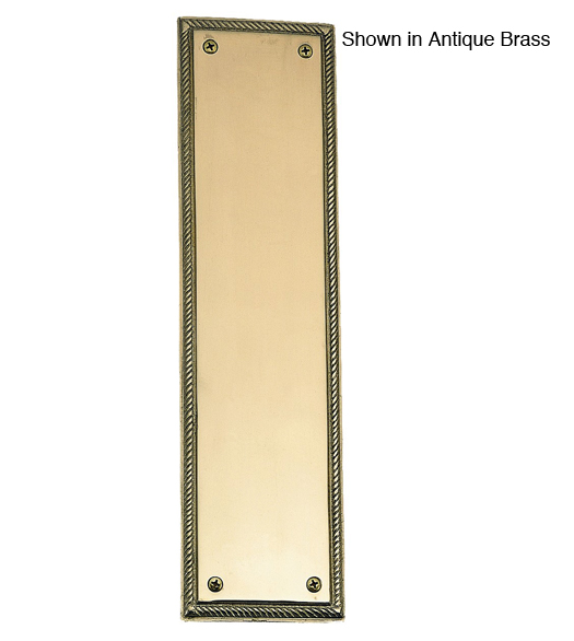 Academy Rope Decorative Push Plate