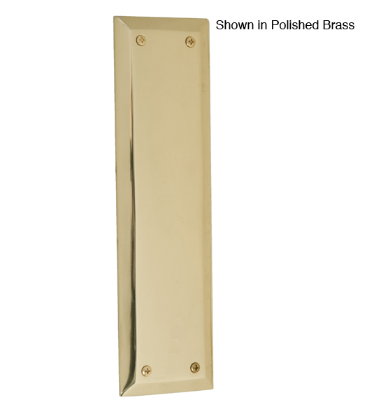 A07-P5400 Quaker Door Push Plate