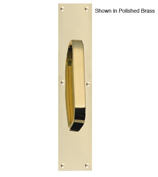 Brass Door Pull Plates