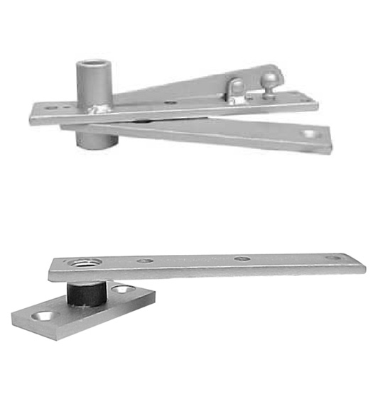 Floor Mounted Center Hung Pivot Set