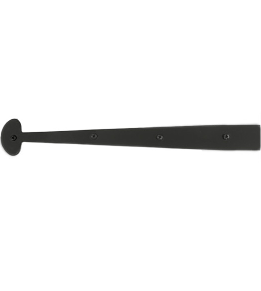12 Bean Tip Iron Dummy Strap Hinge