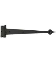 17-3/4 Inch Spear Tip Heavy Strap Hinge, Acorn AI8BP