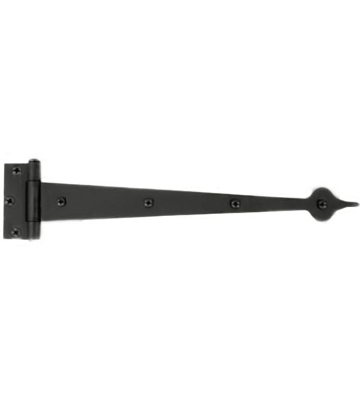 17-3/4 Spear Tip European Forged Strap Hinge