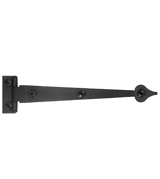 Offset Heart Tip Cabinet Strap Hinge