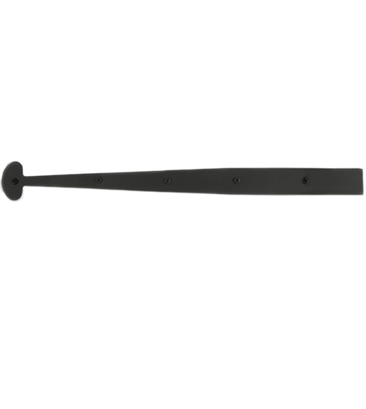 17-1/4 Bean Tip Iron Dummy Strap Hinge