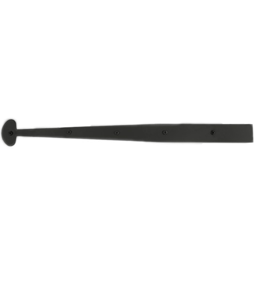 21-1/4 Bean Tip Iron Dummy Strap Hinge
