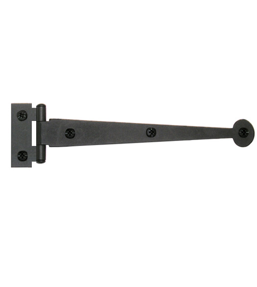 Bean Tip Cabinet Strap Smooth Iron Hinge