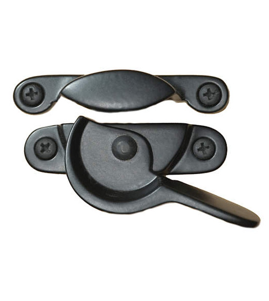 Matte Black Window Sash Lock