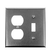 Receptacle and Switch Plate, Acorn AW6BP