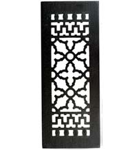 14 Inch x 5-1/2 Inch Cast Iron Register Without Screw Holes, Acorn GL2BG