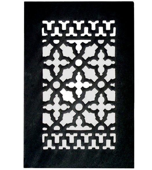 12 x 8 Cast Iron Registers with Louver