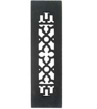 12 x 3-1/2 Cast Iron Grille, Acorn GR2BG-D