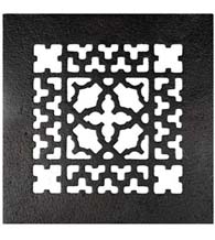 8 x 8 Cast Iron Grille, Acorn GR9BG-D