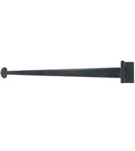 36 Inch Heavy Door Bean Tip Strap Hinge, Acorn IHMBP