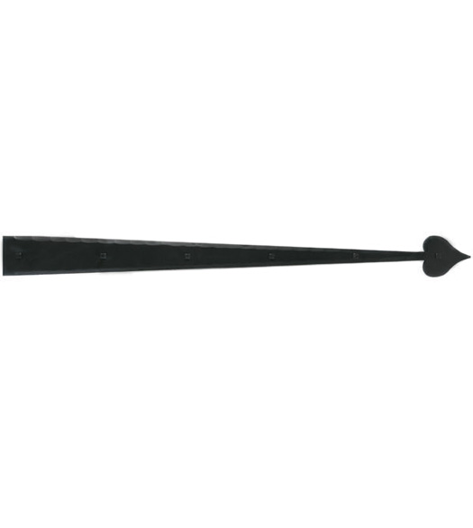 36 Iron Art Dummy Strap Heart Tip Hinge