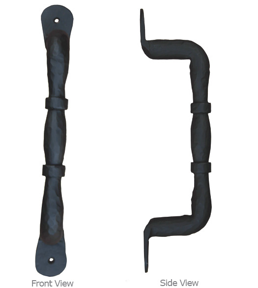 Canterbury Forged Iron Door Pull