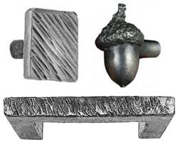 Acorn Traditional Iron Cabinet Knobs and Pulls