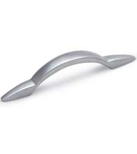 Vitruvius Brushed Stainless Steel Cabinet Pull, Acorn PMH-C-04