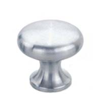 Petronius Half Round Stainless Steel Cabinet Knob, Acorn PMH-C-05