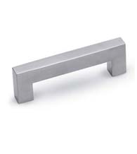 4 Inch Stainless Steel Square Cabinet Pull, Acorn PMH-M-02