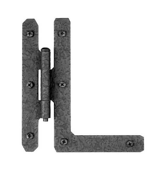 4-1/2 Rough Iron H-L Cabinet Hinge