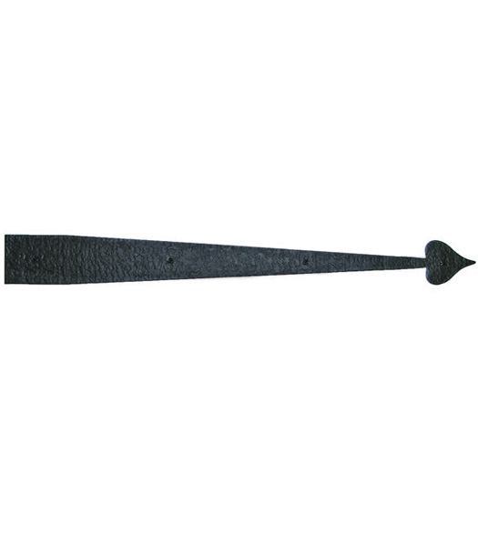 28-3/8 Heart Tip Dummy Strap Hinge