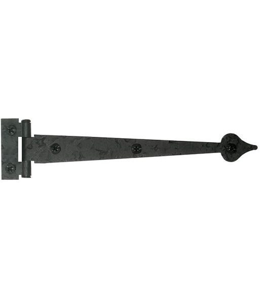Heart Tip Cabinet Strap Rough Iron Hinge