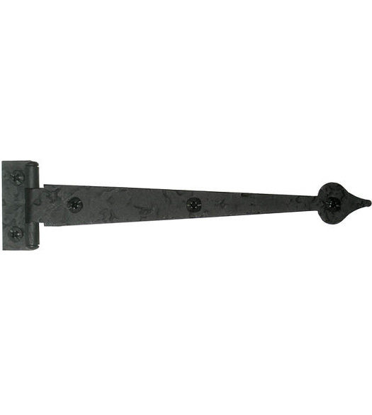 Heart Tip Offset Cabinet Strap Hinge