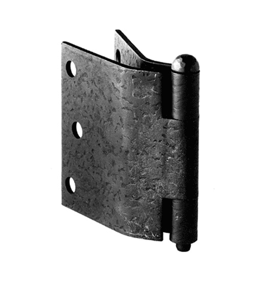 Offset 3 x 5 Inch Black Shutter Hinge