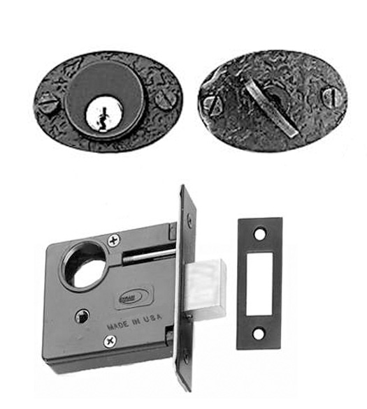 Single Cylinder Oval Mortise Deadbolt