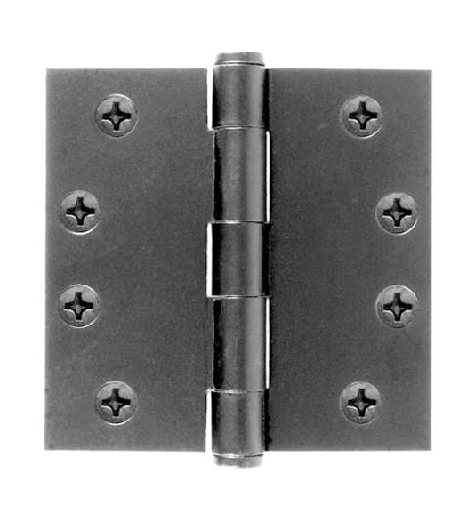 4 x 4 Button Tip Butt Hinge