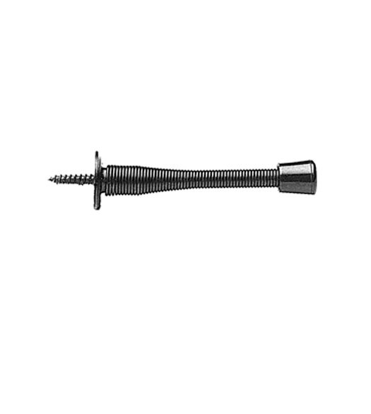 3 Inch Black Spring Door Stop