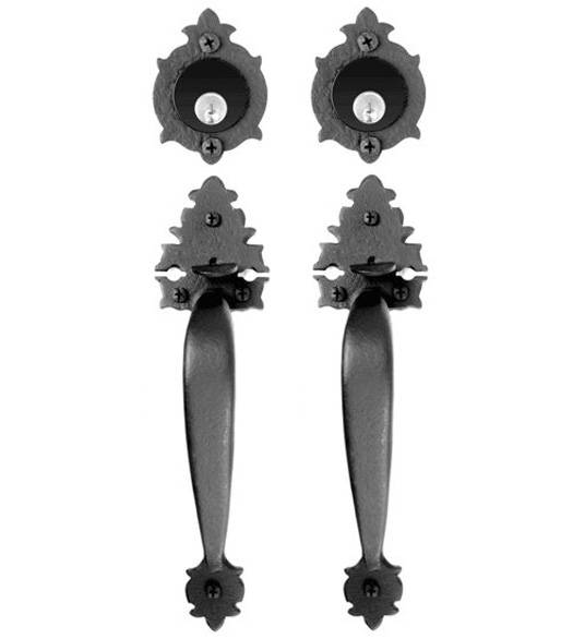 Double Cylinder 13-1/2 Inch Warwick Lockset