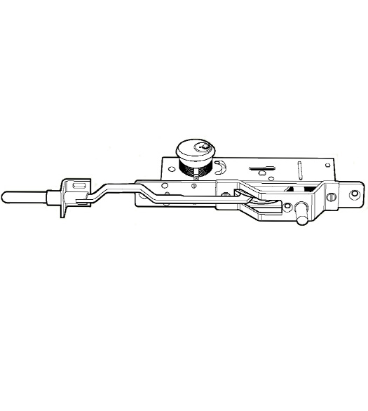 MS1861 Series Bottom Rail Deadbolt