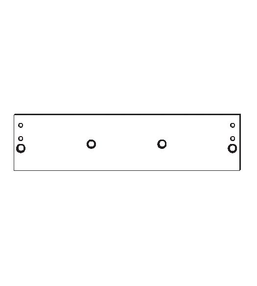 Back Plate for American Eagle 3100 Closer