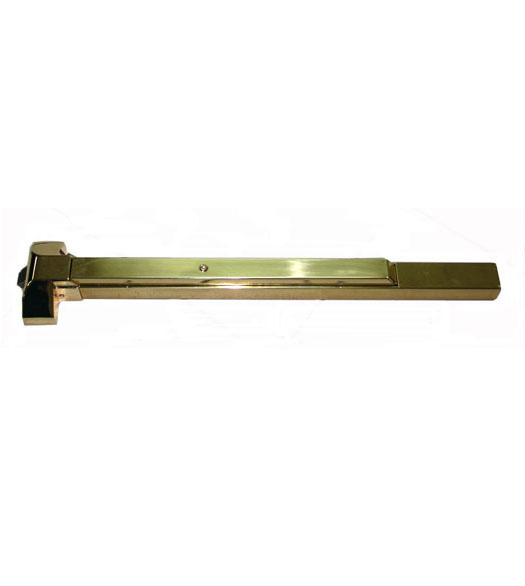 Polished Brass Rim Exit Device