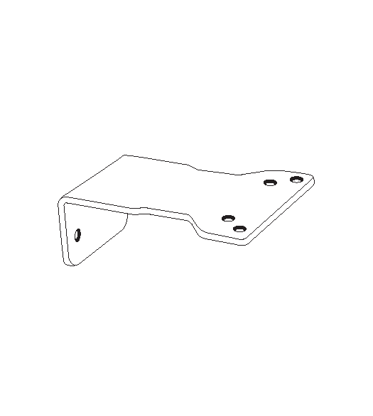 Friction Hold Open Arm Parallel Bracket